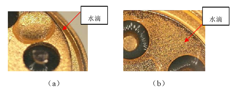 好色先生TV软件清洗对镀金层表面能润湿性的影响